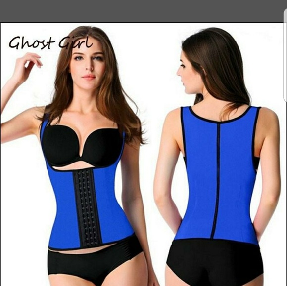 COPY - Steel boned vest corset waist trainer shaper - Picture 7 of 8